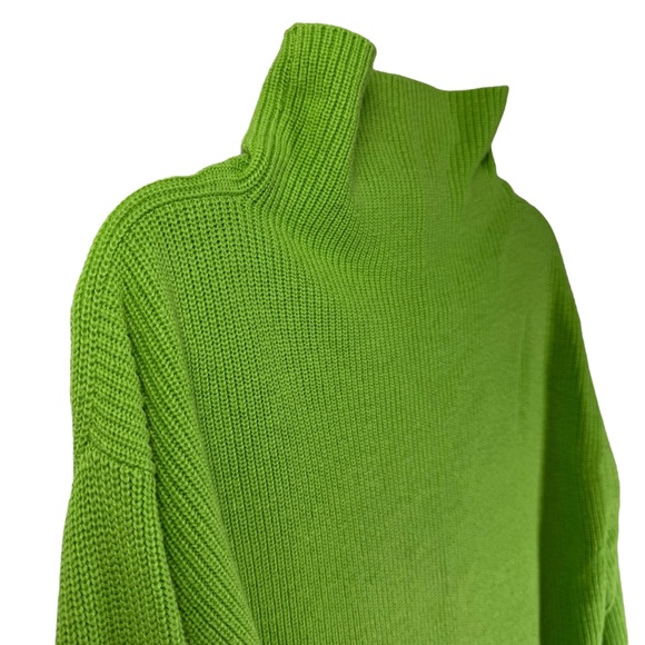 Wilfred (Aritizia) | Montpellier Turtleneck | M | Cucamelon Green | Merino Wool - Picture 10 of 15
